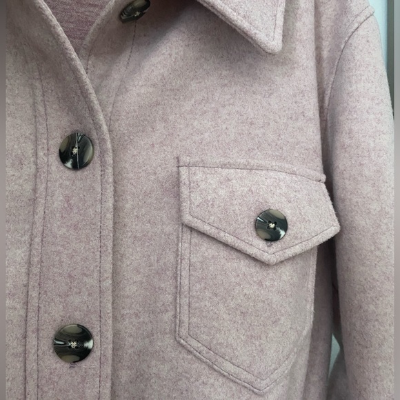 ECLIPSE Dusted Pink Shacket - Picture 3 of 3